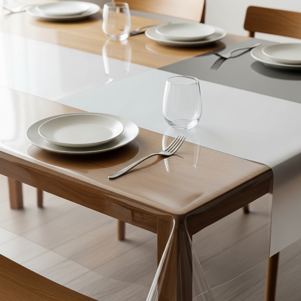 Illustration pour Comment choisir la bonne nappe transparente ?