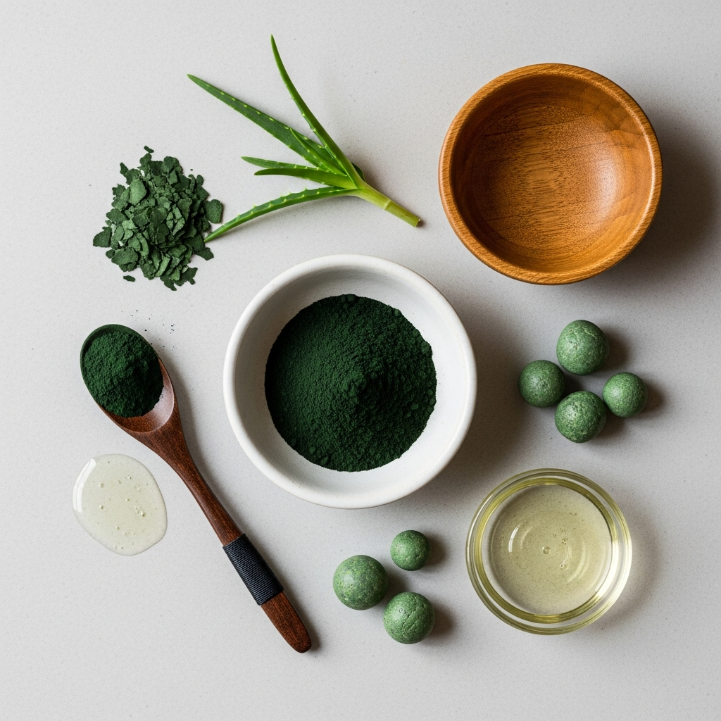 Illustration pour Qu'est-ce que le lissage nano spiruline ?