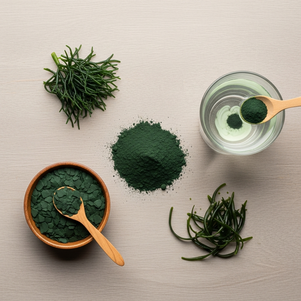 Illustration pour Quelle est la meilleure forme de spiruline à consommer ?