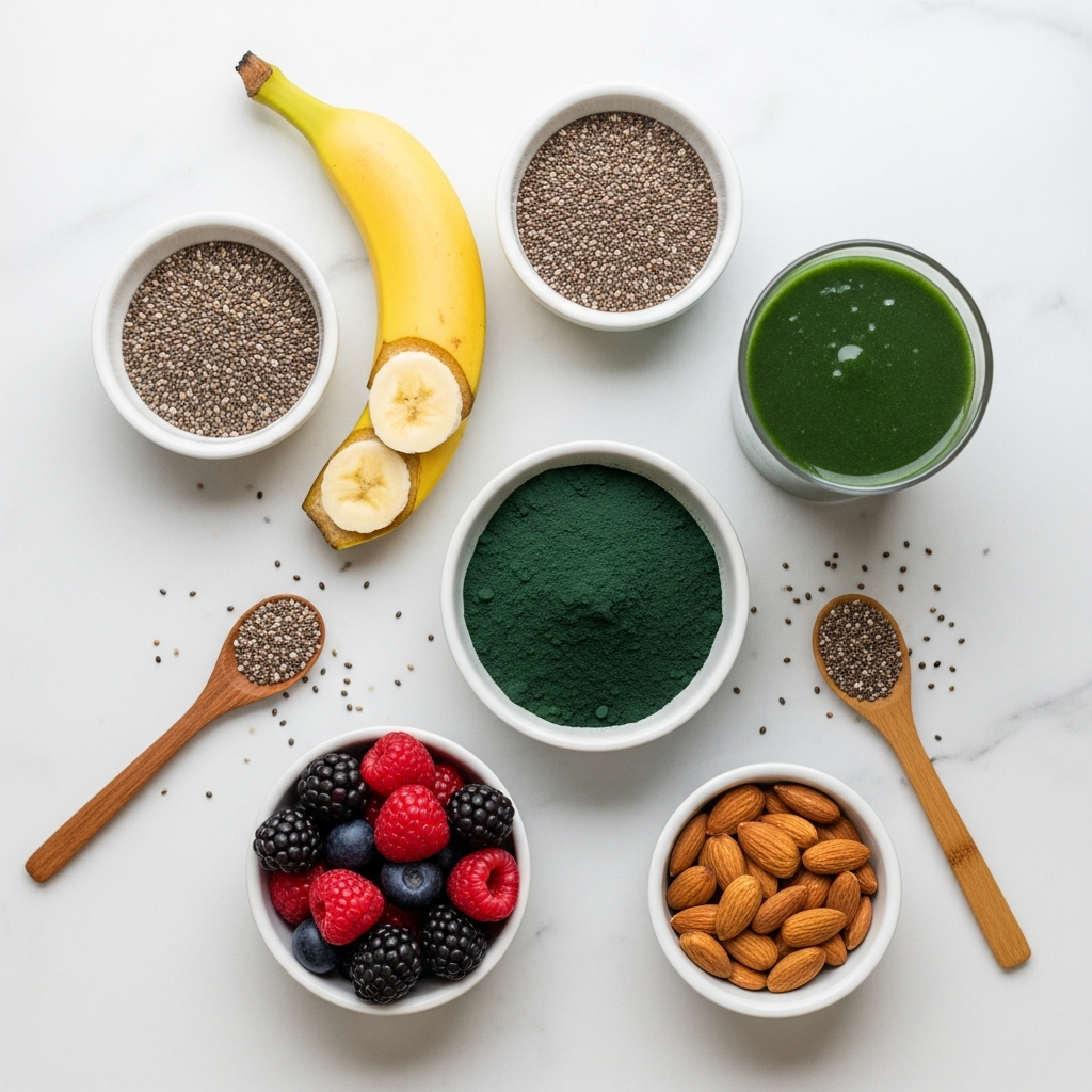 Illustration pour 7 recettes faciles à base de spiruline pour débuter