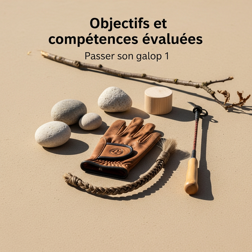 Illustration pour Objectifs et compétences évaluées