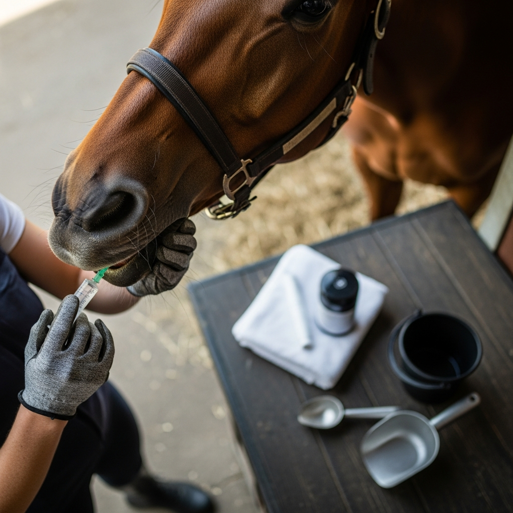 Comment vermifuger un cheval