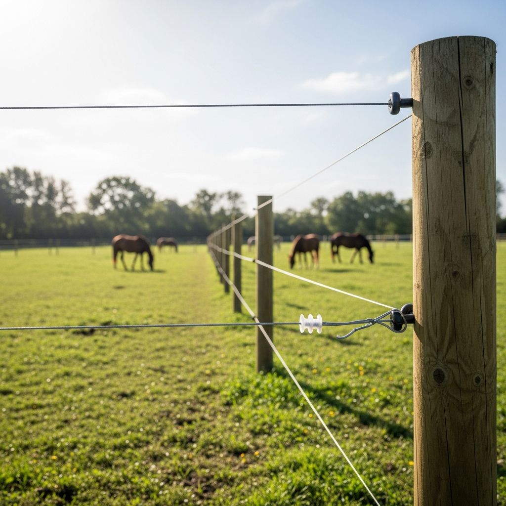 Comment choisir et installer une clôture électrique pour chevaux