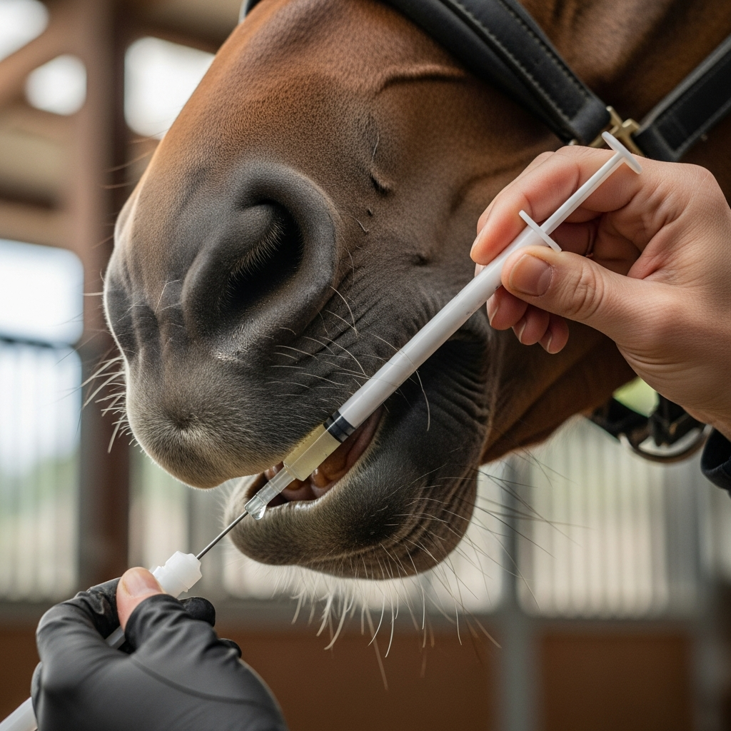 Illustration pour Comment vermifuger un cheval efficacement ?