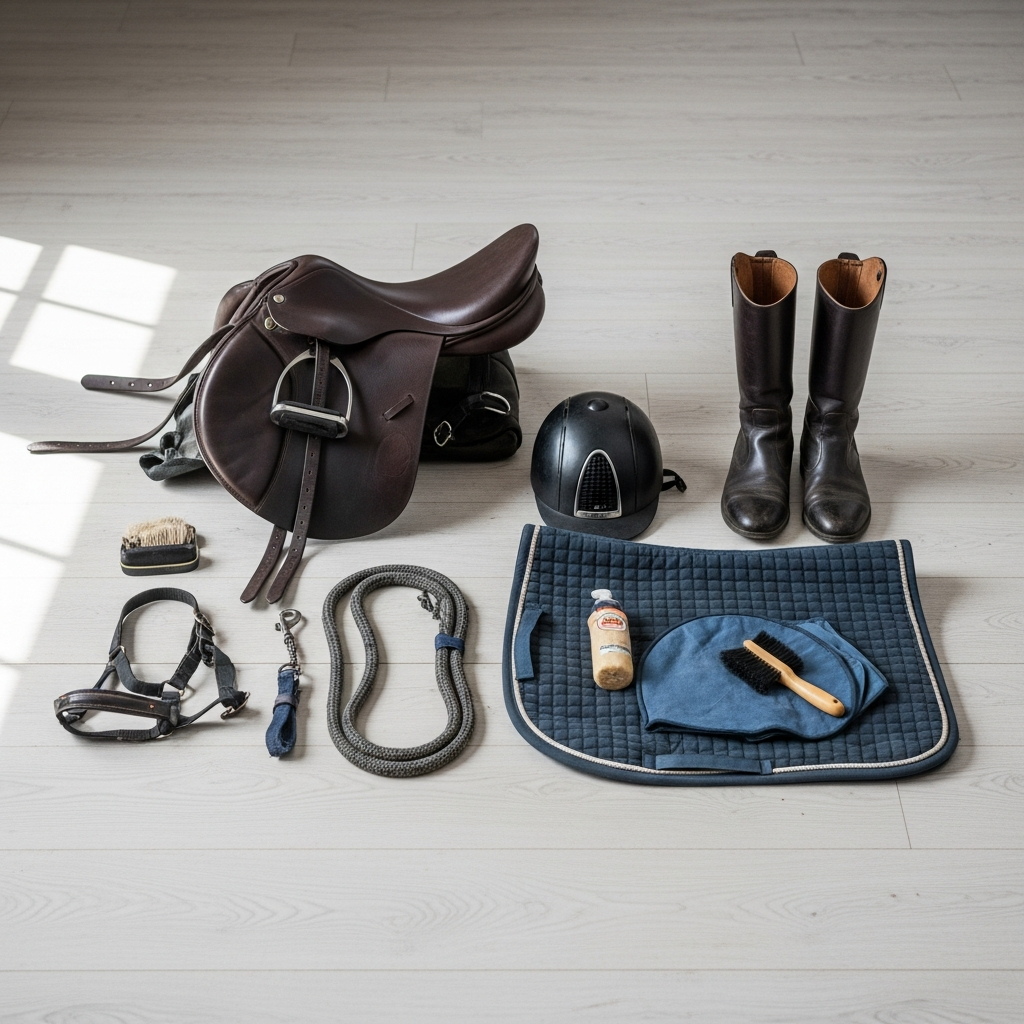 Illustration pour Comment choisir son matériel d'équitation pas cher ?