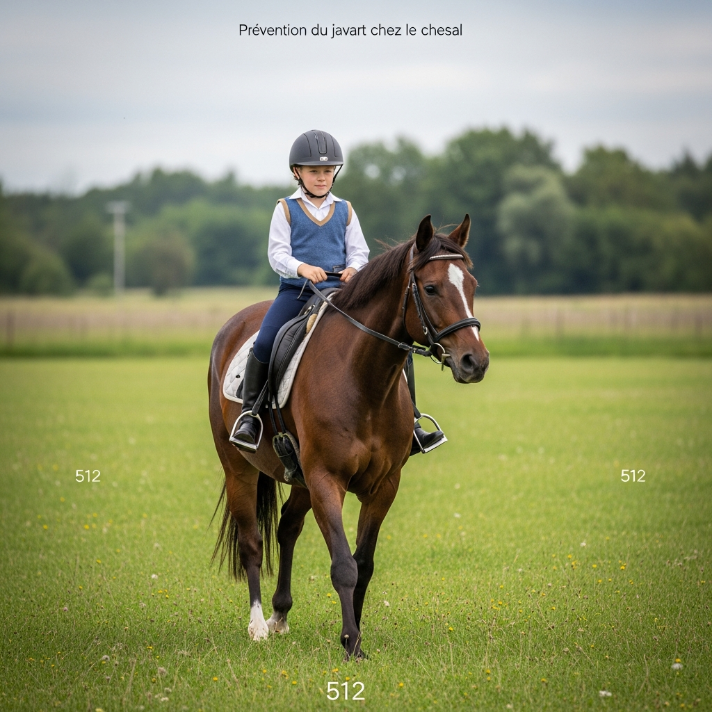 Illustration pour Comment prévenir le javart chez le cheval ?