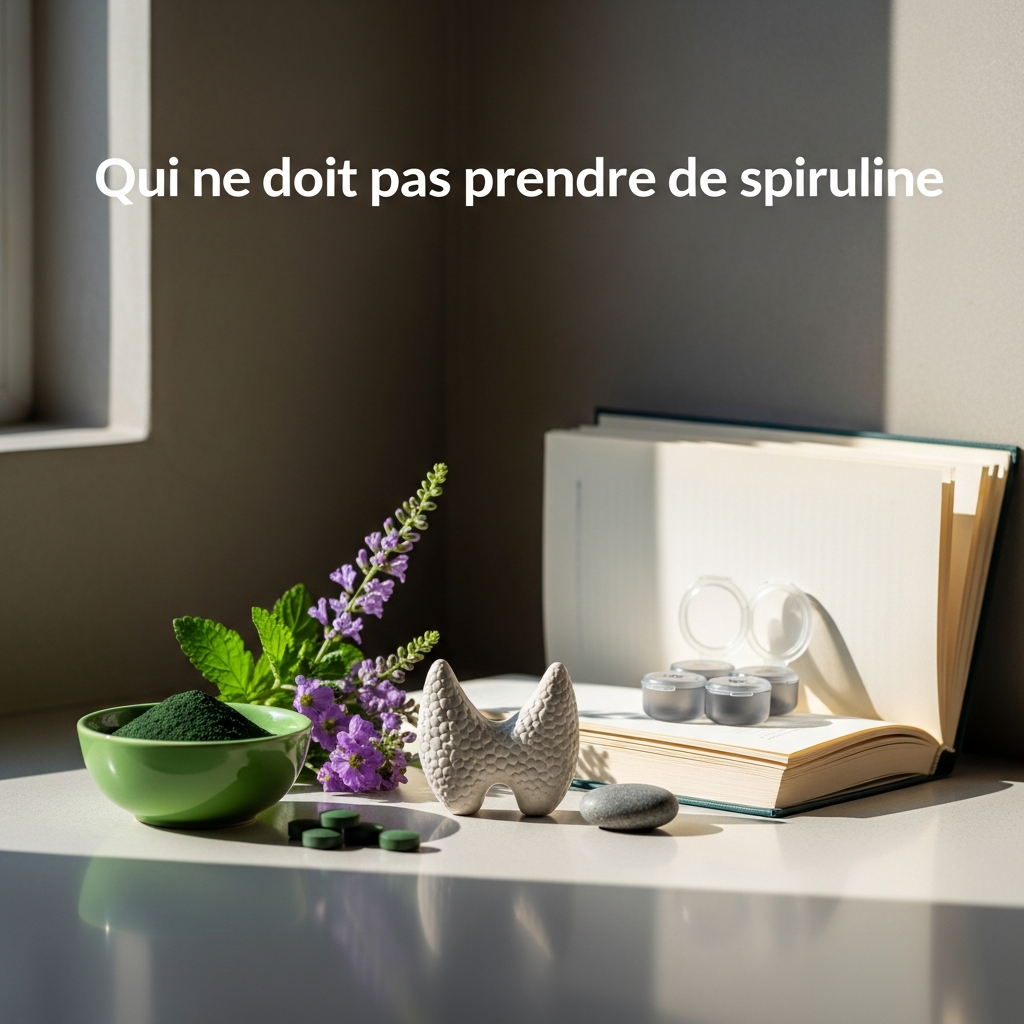 Illustration pour Qui ne doit pas prendre de spiruline ?