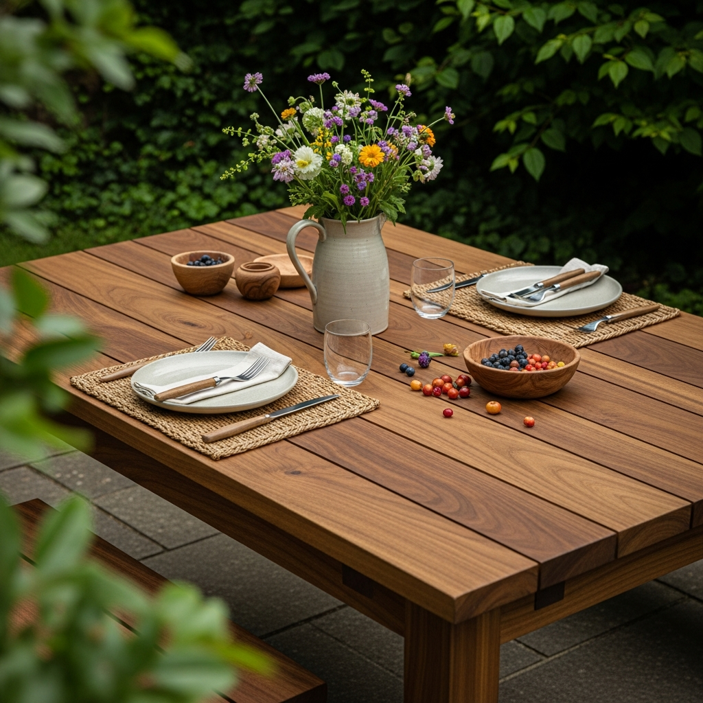 Table jardin bois massif : le guide complet pour bien choisir