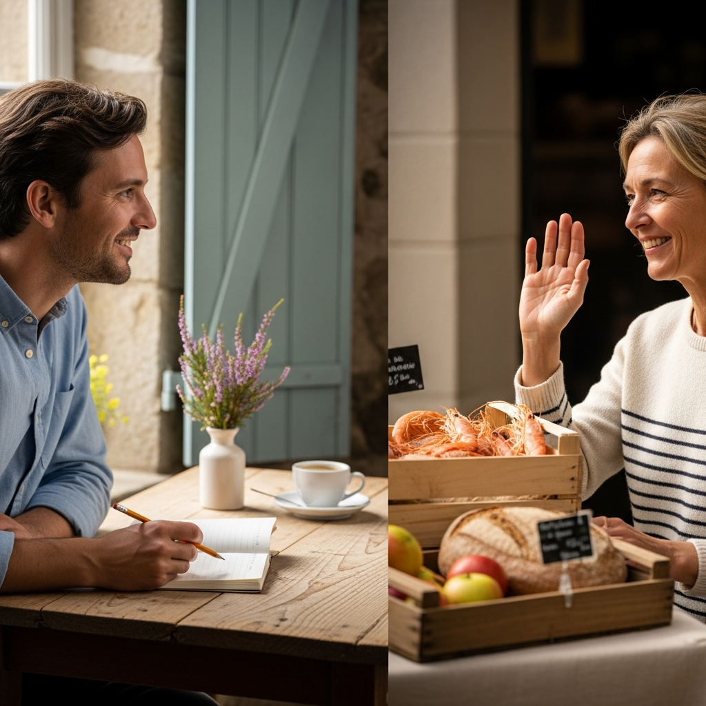 Illustration pour Les salutations