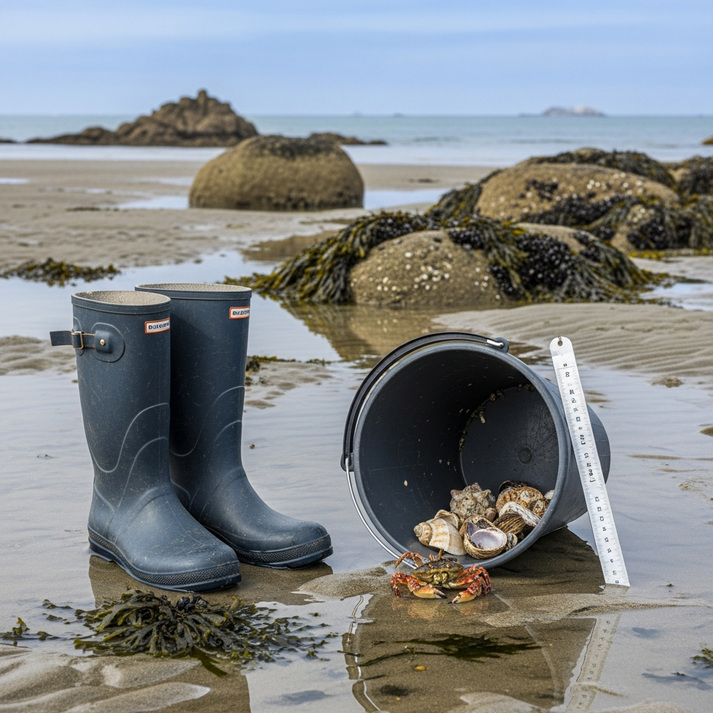 Marée basse dans le Finistère : tout savoir sur la réglementation de la pêche à pied