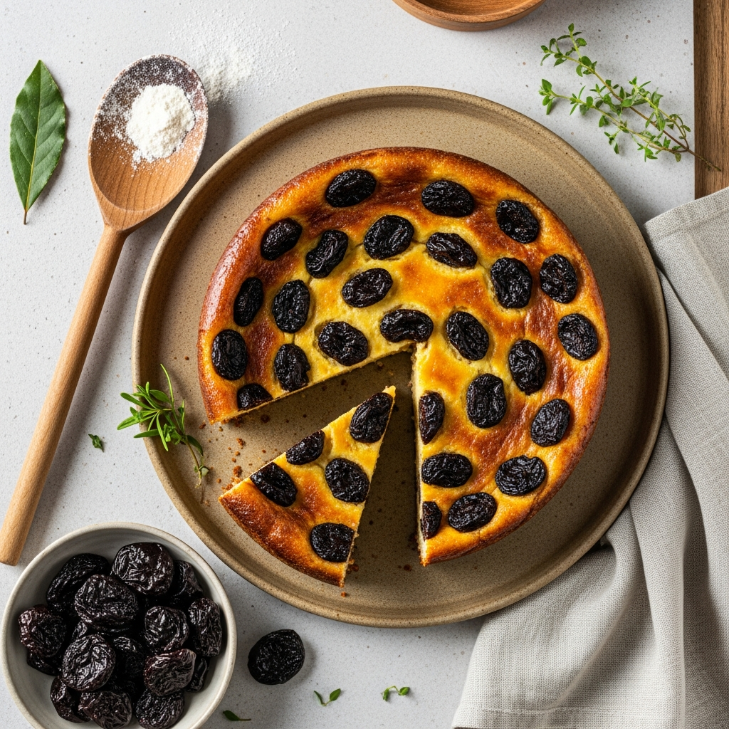 Recette du far breton aux pruneaux traditionnel