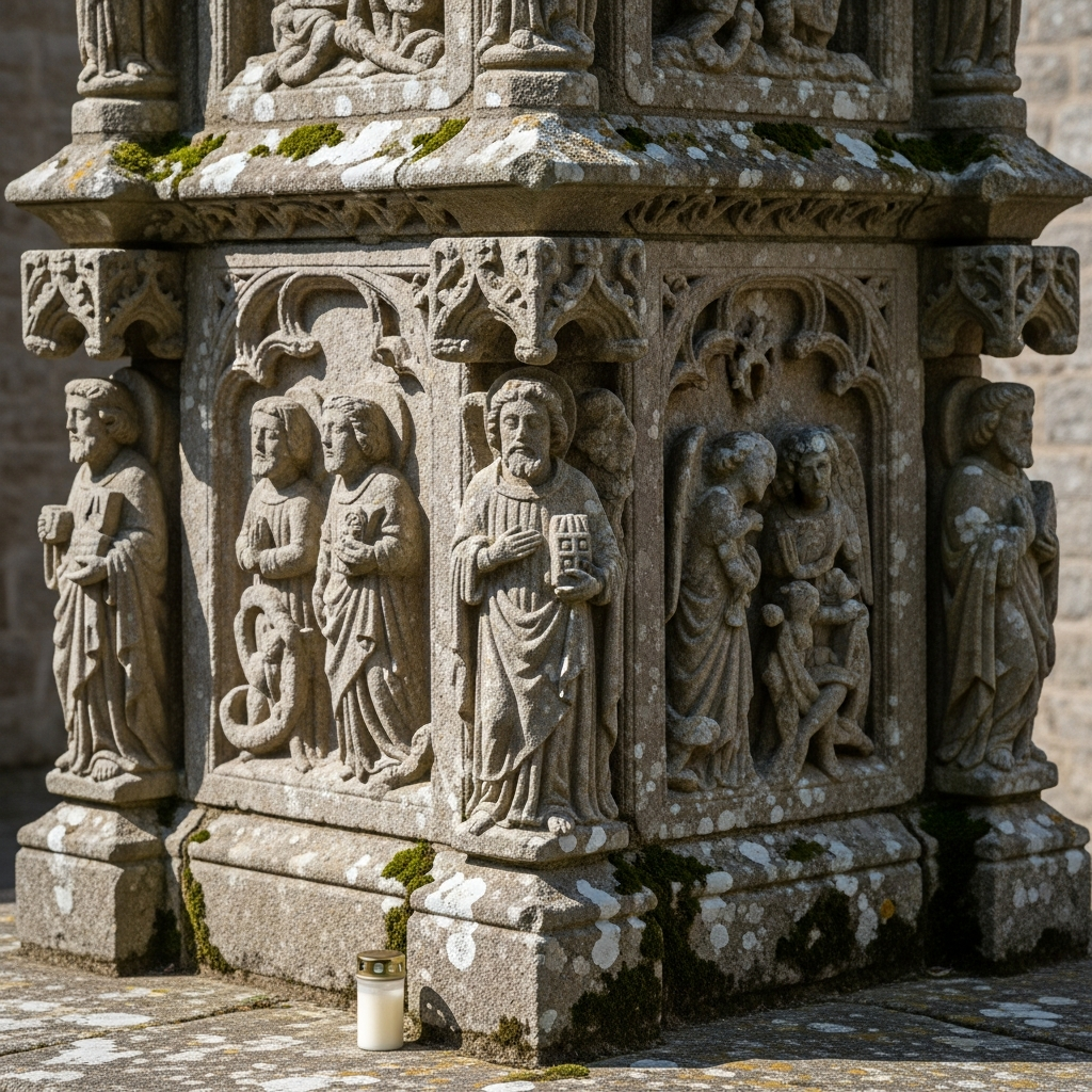 Le calvaire breton art religieux : guide des techniques de restauration