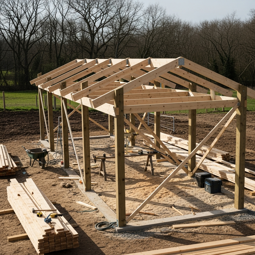 Construction écurie : guide complet pour réussir votre projet équestre