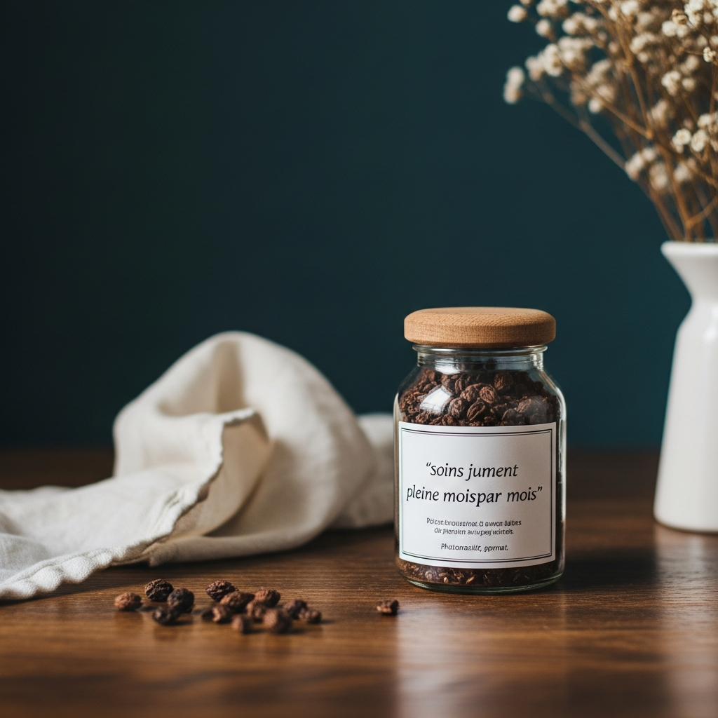 Soins jument enceinte mois par mois