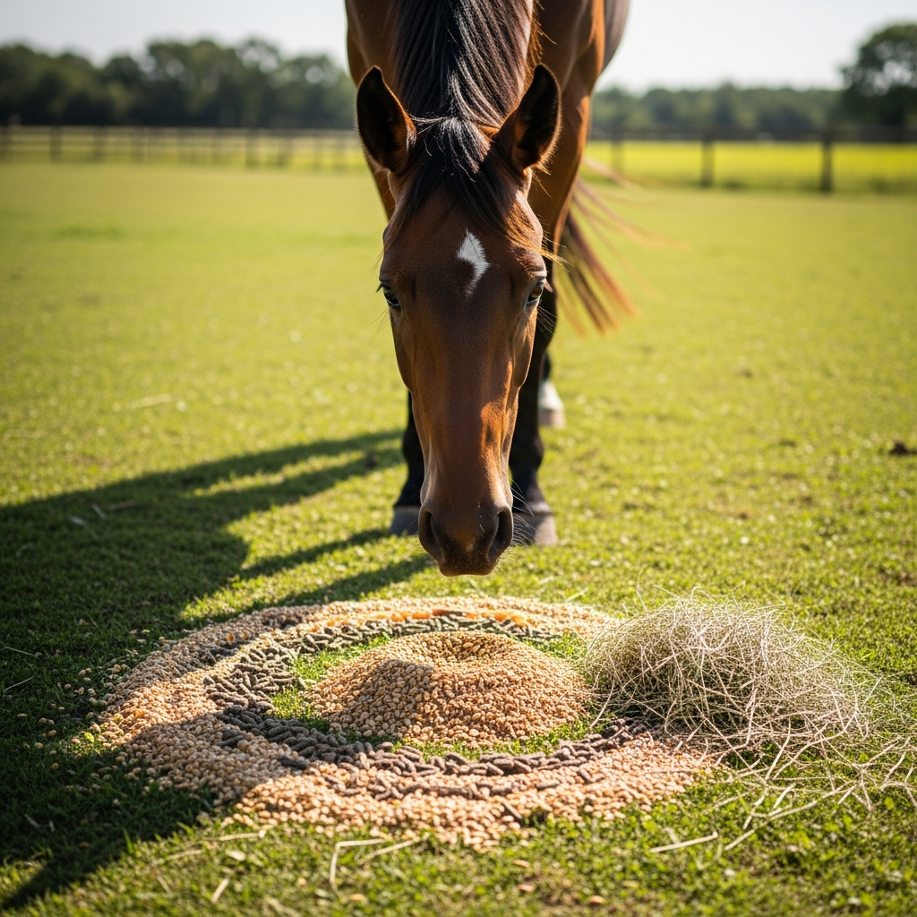 Alimentation poulain en croissance