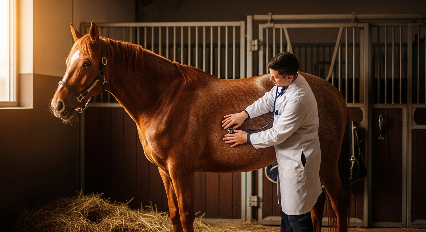 Complications gestation cheval prévention