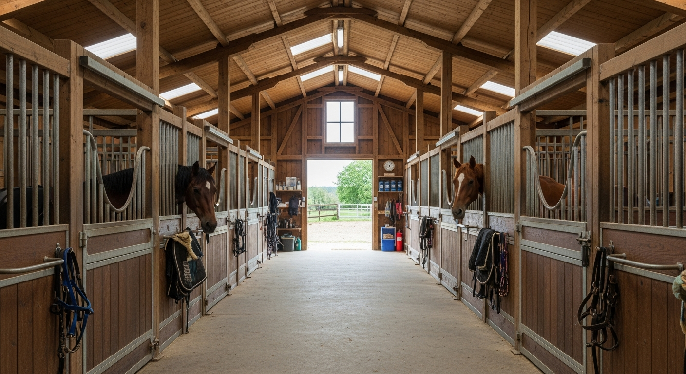 Aménagement haras petit budget : guide complet pour créer votre écurie sans vous ruiner