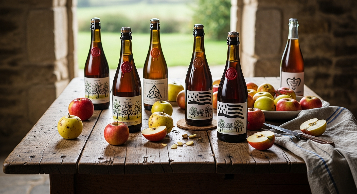 Quel est le meilleur cidre breton fermier à goûter