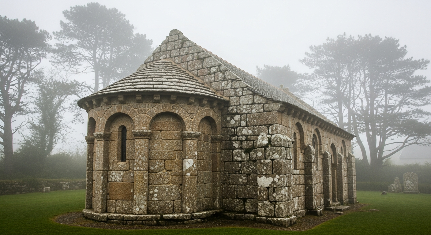 Sanctuaires et chapelles bretonnes architecture romane