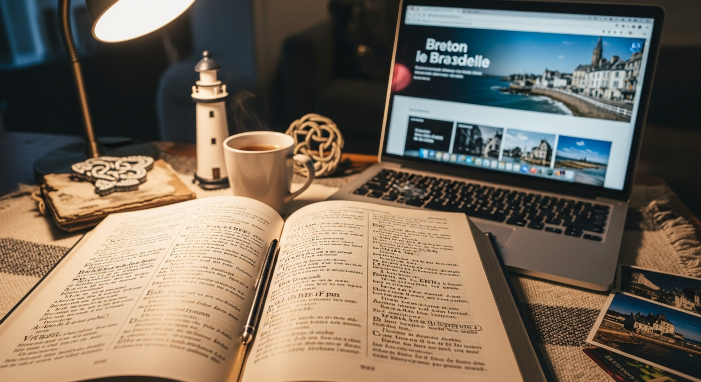 Comment apprendre le breton en ligne gratuitement débutant