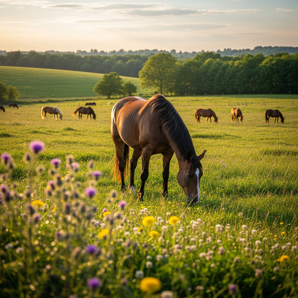 Bien-être du cheval en pâturage : guide complet pour une gestion optimale