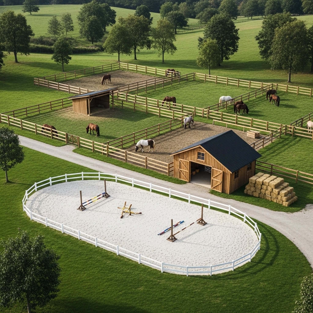 Comment aménager un petit haras équestre