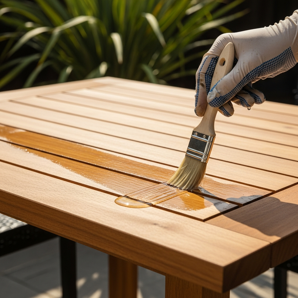 Table bois extérieur traitement UV imperméabilisant : le guide complet