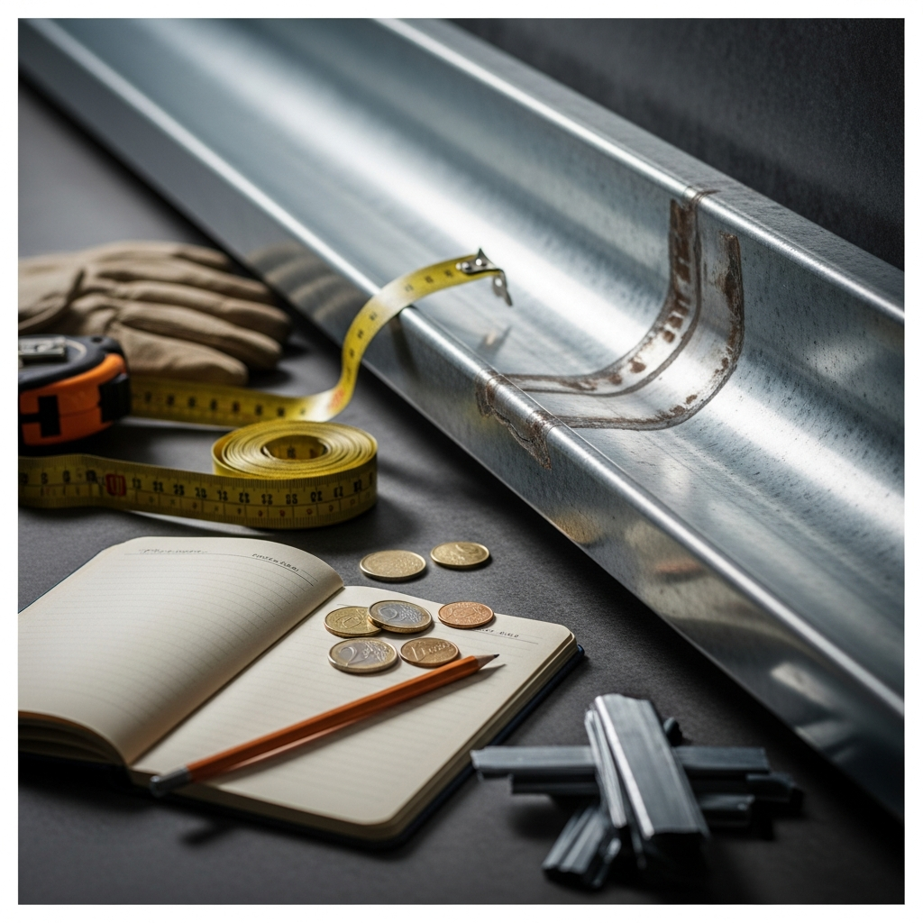 Réparation gouttière zinc coût : guide complet des tarifs et méthodes