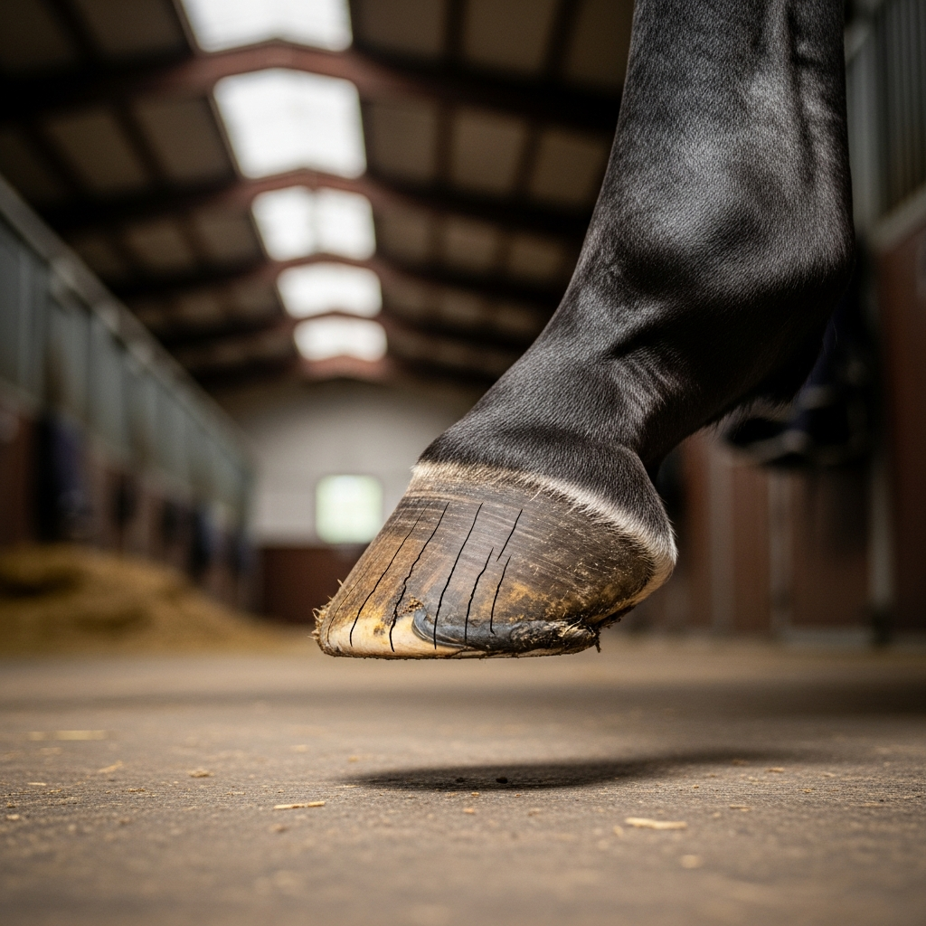 Quels signes indiquent des problèmes de sabots chez mon cheval