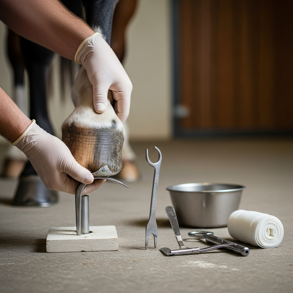 Fourbure cheval prévention et traitement