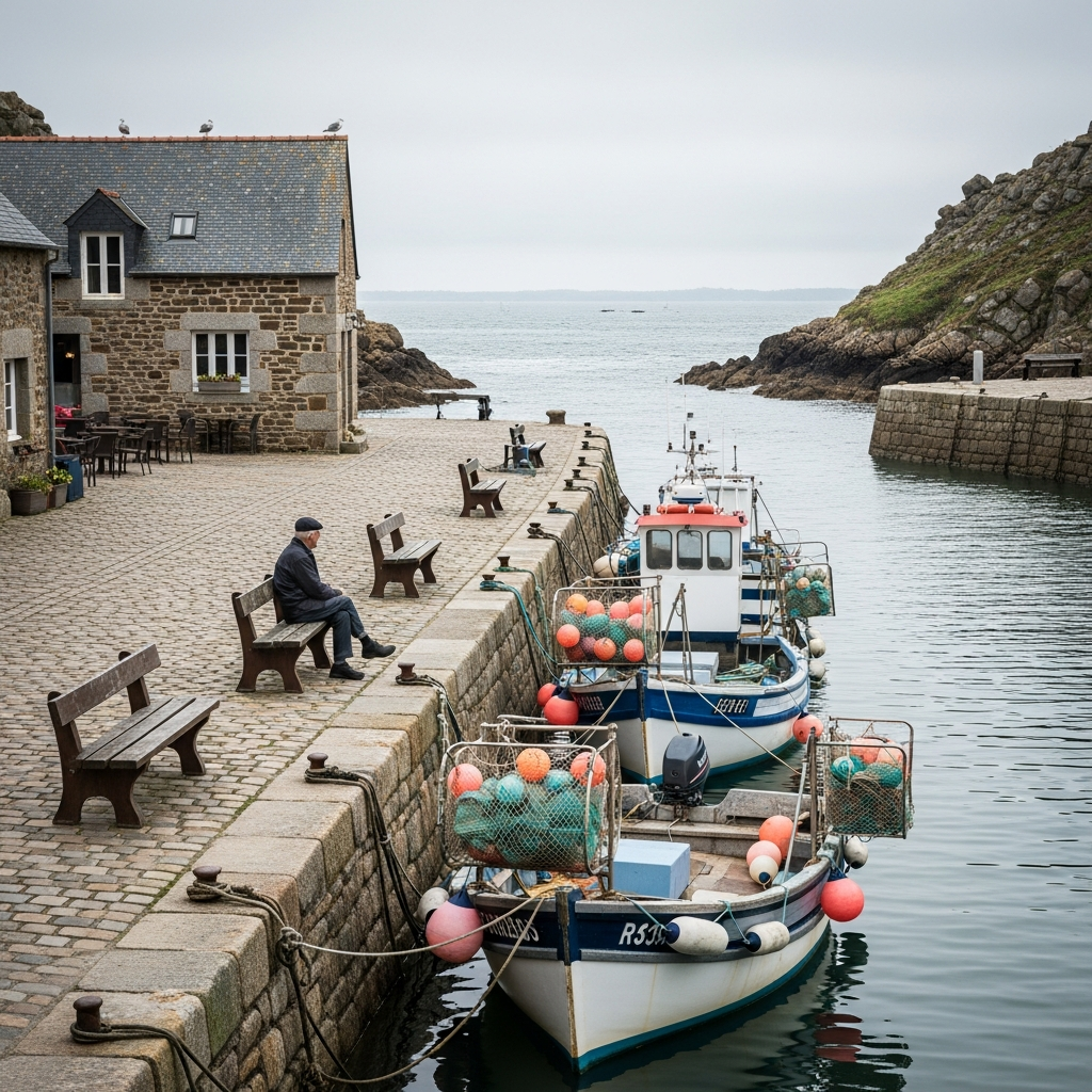 Pourquoi les petits ports bretons attirent moins les touristes de masse