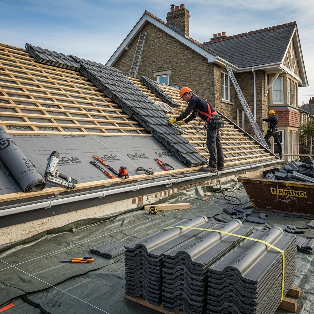 Combien de temps prend une réfection complète toiture 120m2