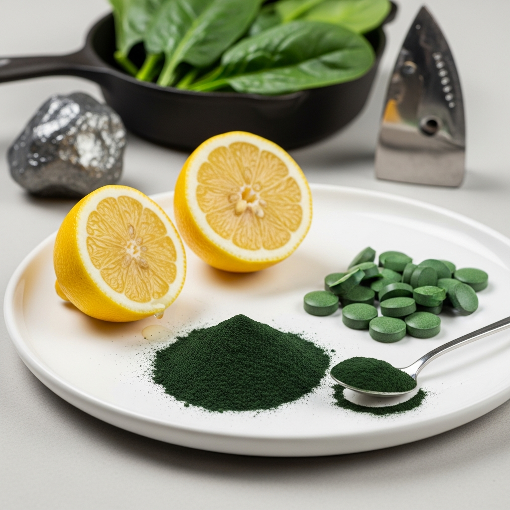 Spiruline et absorption fer biodisponibilité naturelle