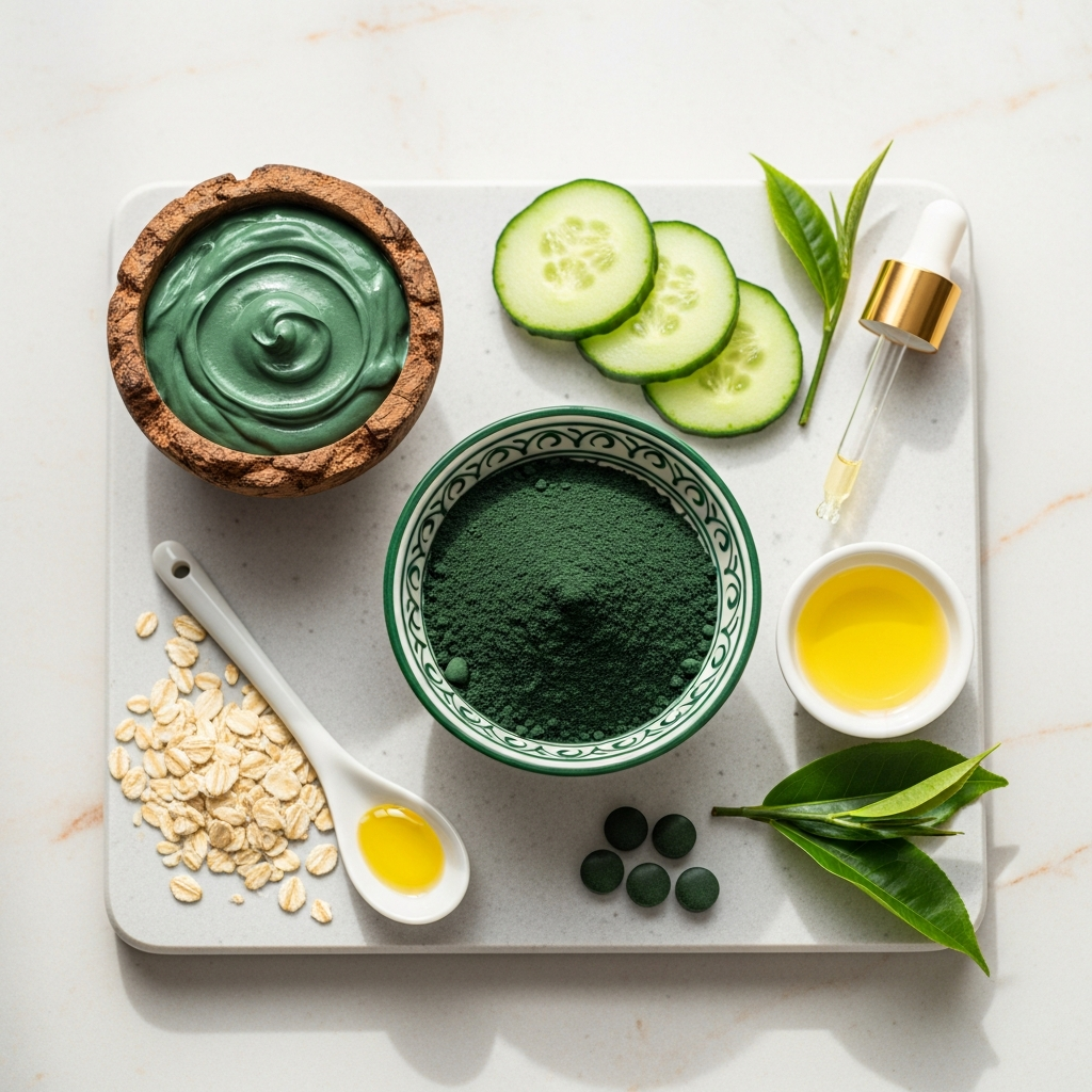 Spiruline et beauté peau naturelle