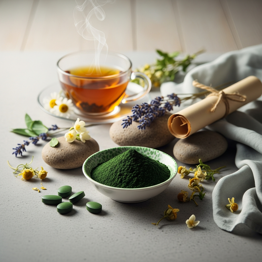 Spiruline et anxiété stress relaxation naturelle