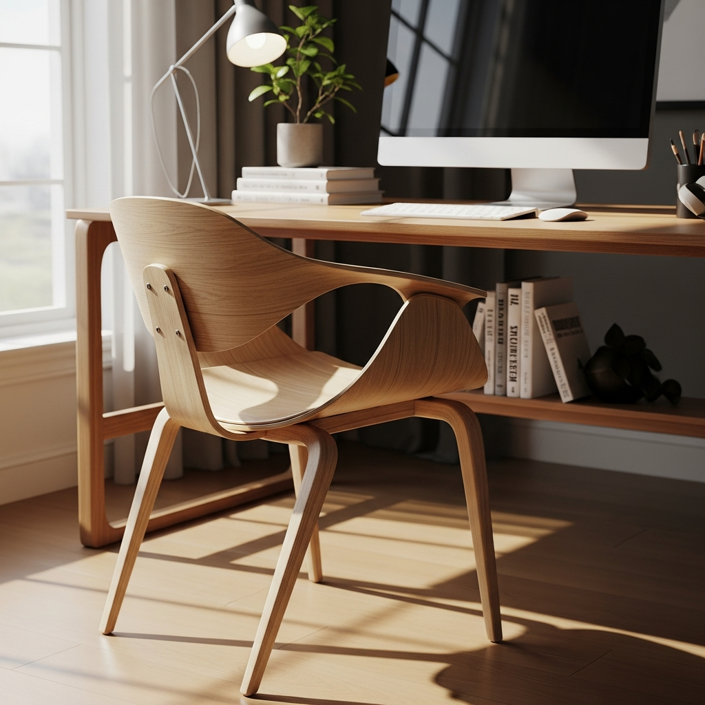 Comment choisir une chaise en bois design ergonomique pour son bureau