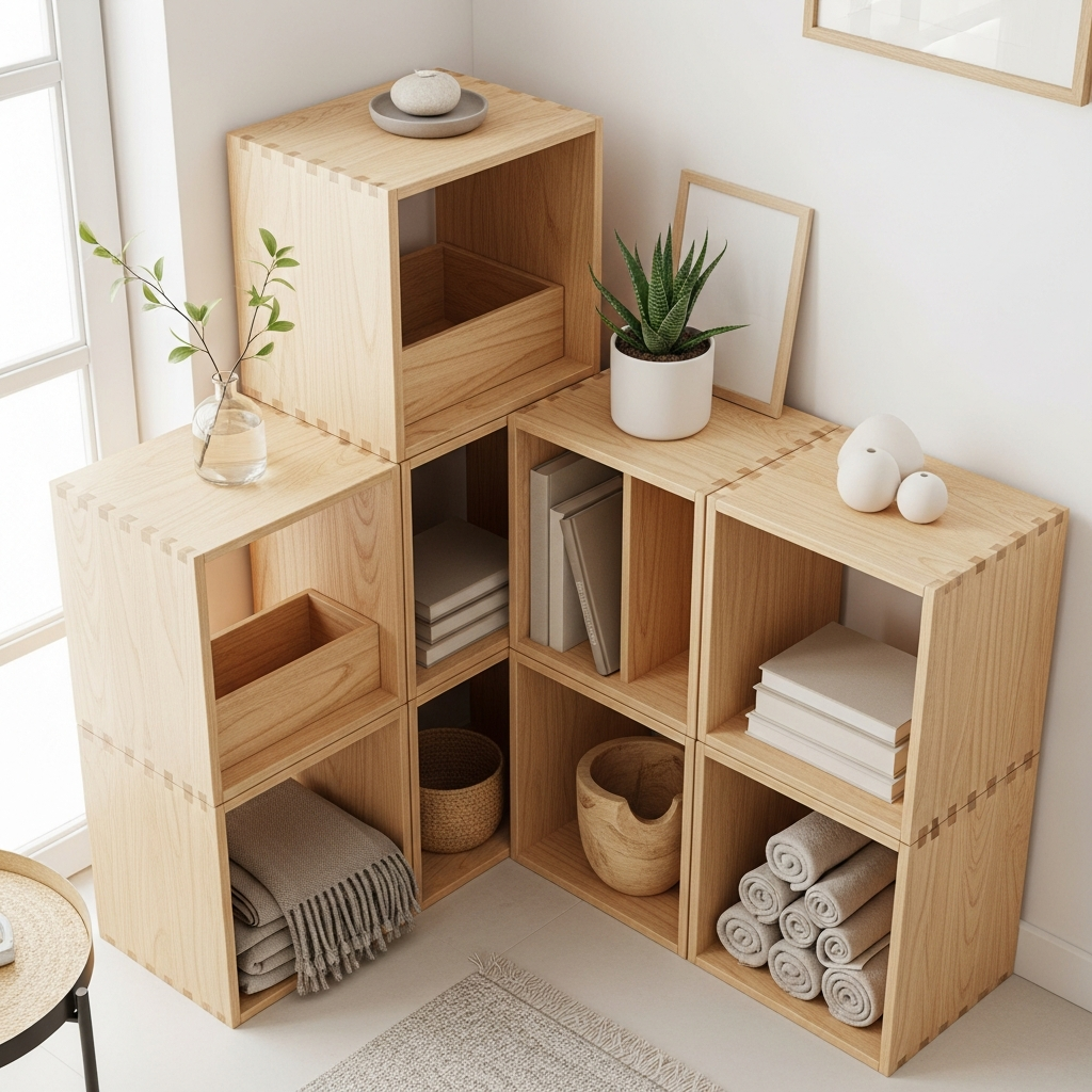 Rangement bois modulable petit espace : guide complet pour optimiser votre intérieur
