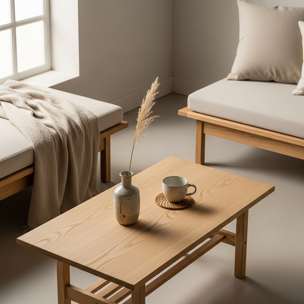 Meuble bois clair style japandi : guide complet pour créer votre intérieur