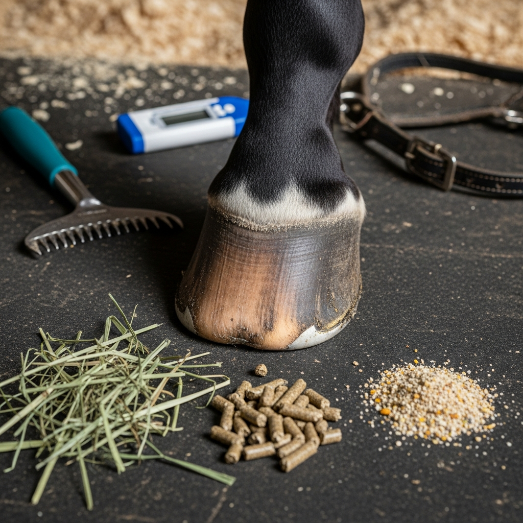 Laminite cheval : prévention, symptômes et identification précoce