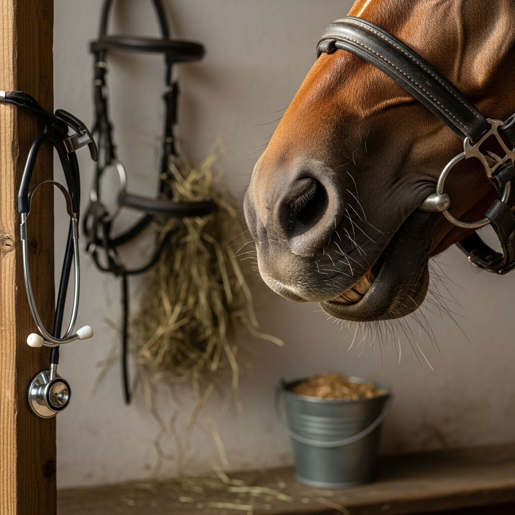 Pourquoi mon cheval grince des dents : causes possibles et solutions