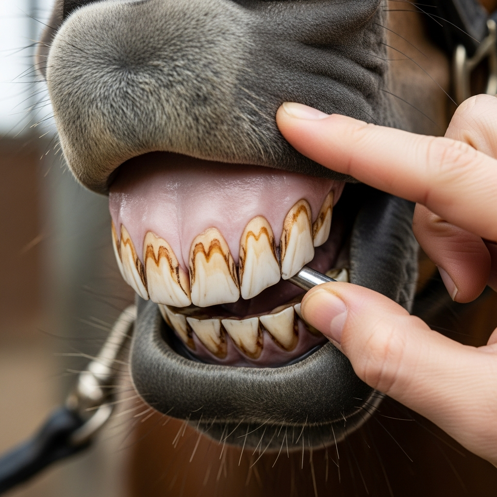 Comment déterminer l'âge d'un cheval par les dents