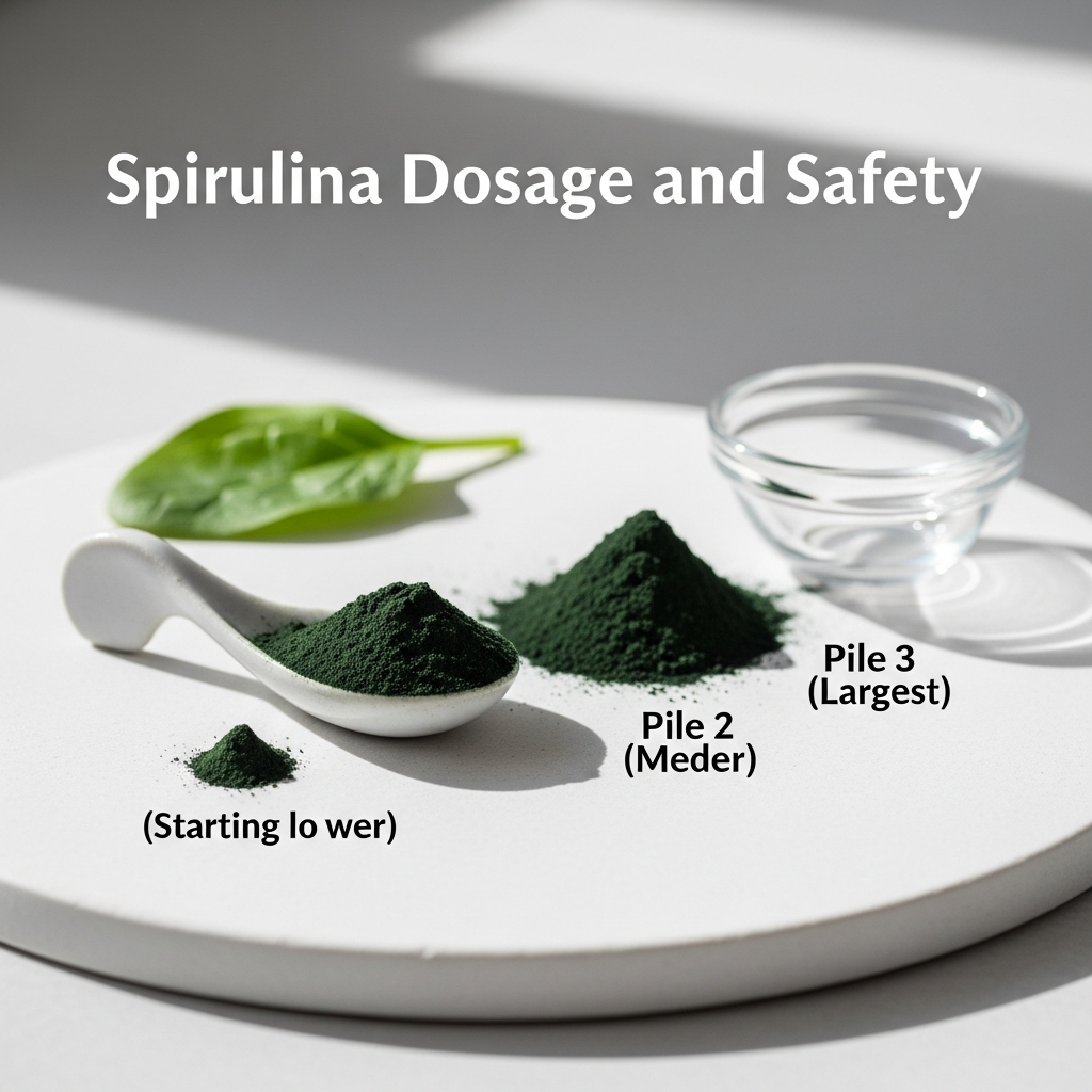 Spiruline dosage enfant adolescent sécurité