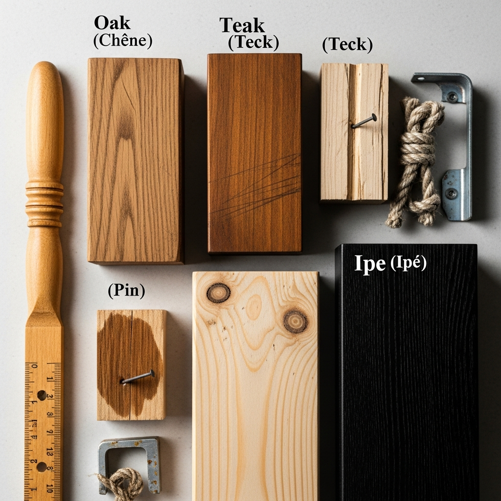 Essences de bois : comparatif complet de la durabilité et des usages