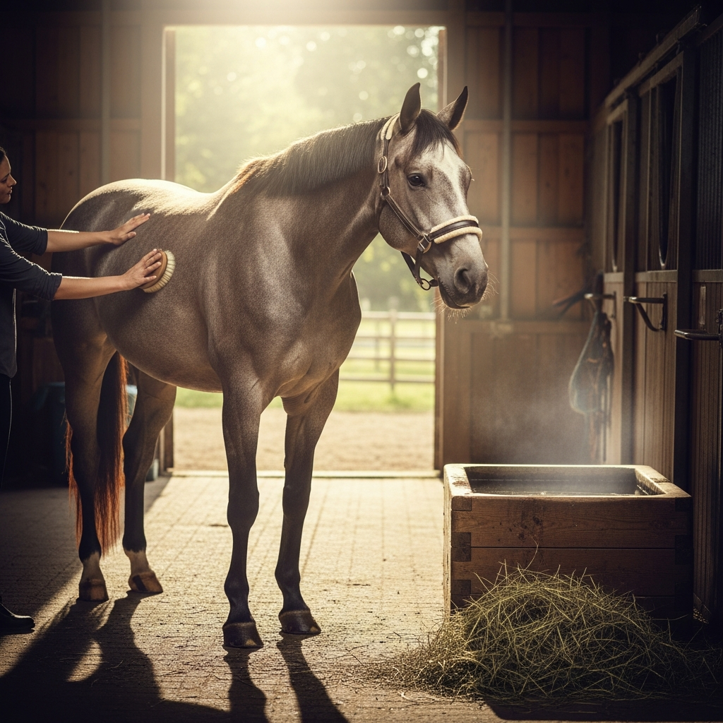 Coup de sang cheval : reconnaissance, traitement et réhabilitation