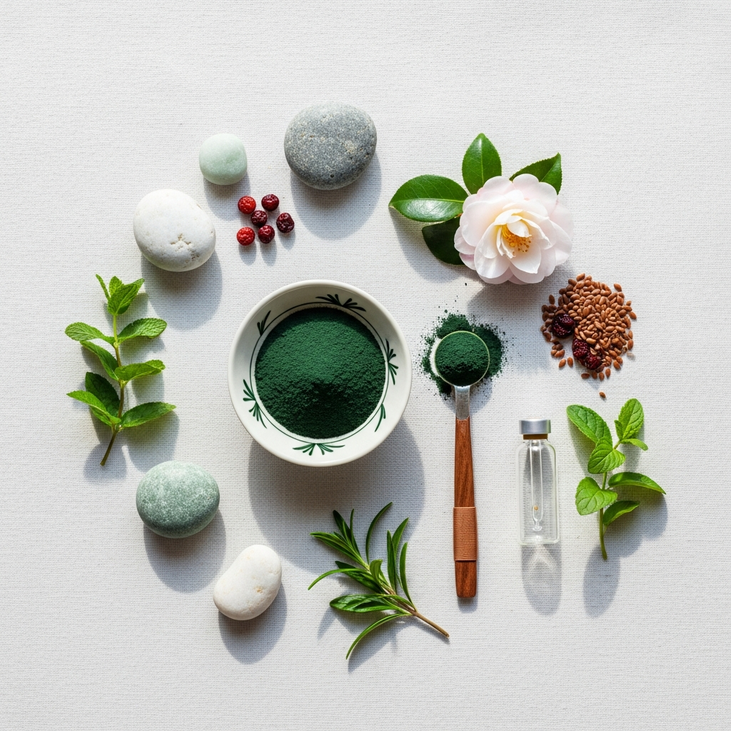 Spiruline et troubles hormonaux féminins