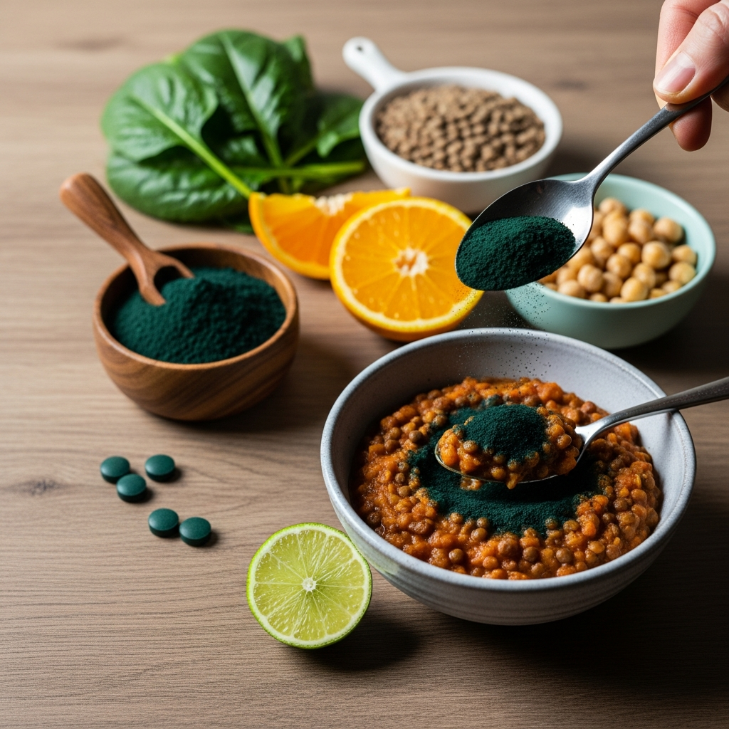 Spiruline et absorption nutritionnelle du fer
