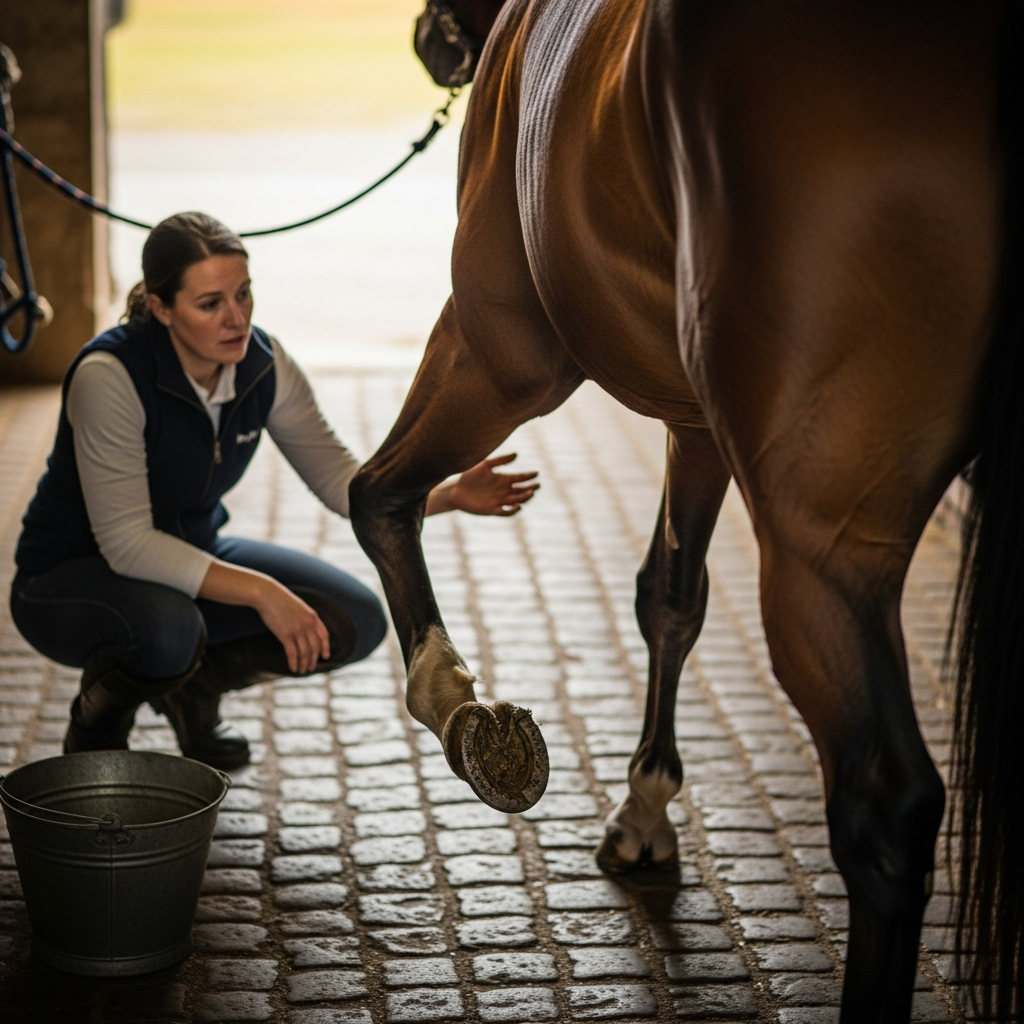 Le shivering chez le cheval: tremblements arrière membres, causes et gestion