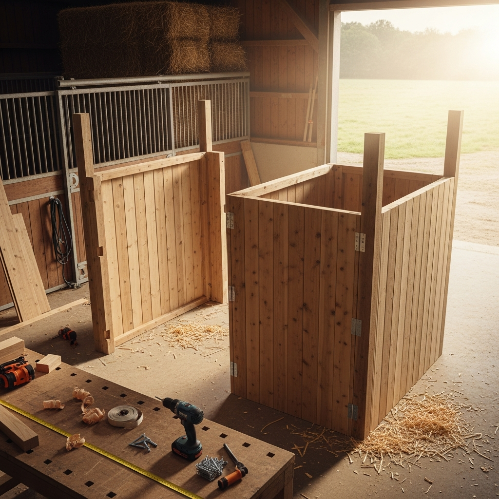 Comment installer un box pour poulain