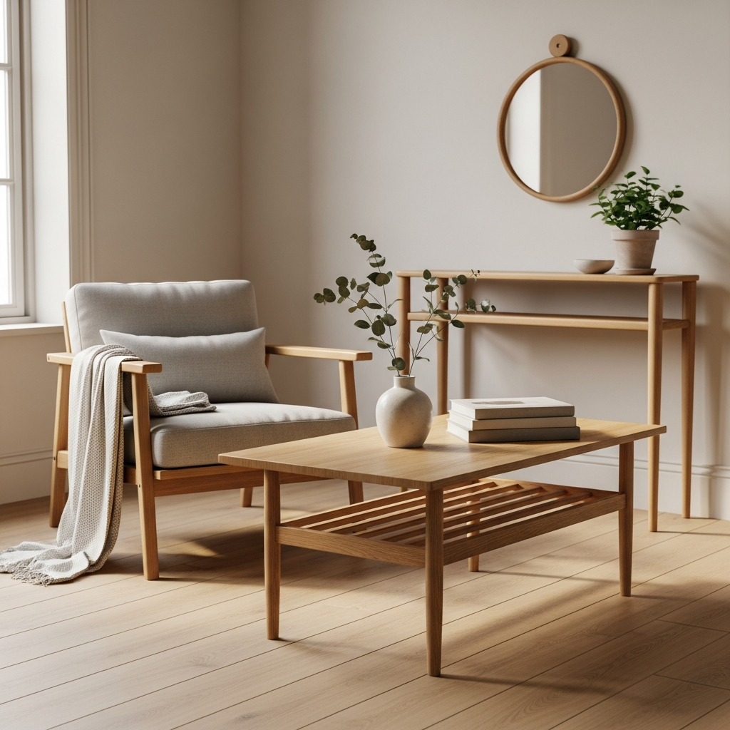 Meuble bois salon petit espace minimaliste : comment bien choisir