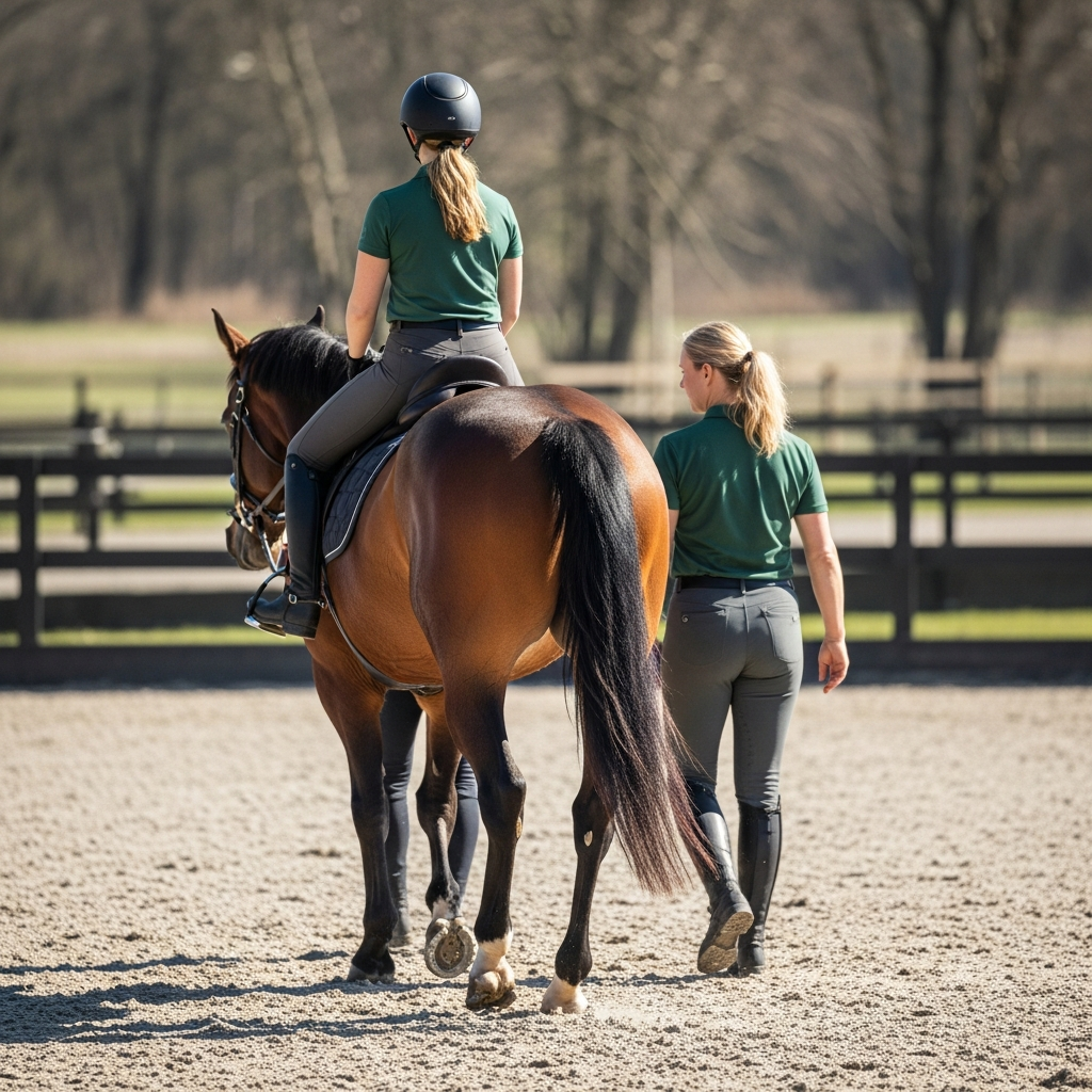Comment reconnaître la boiterie arrière chez un cheval